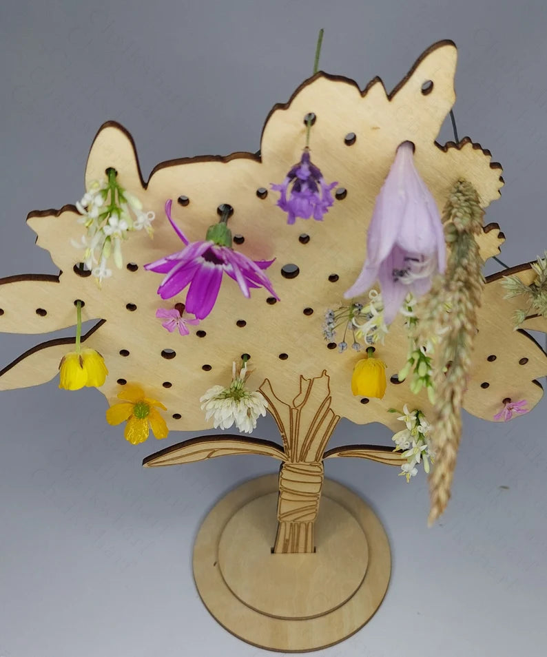 Wooden Flower Collector