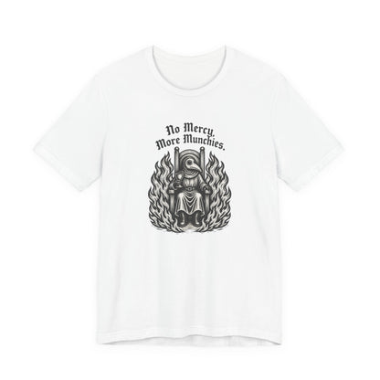 Plague Doctor Throne in Flames Tee