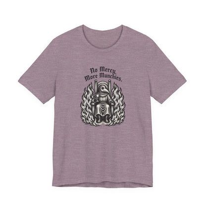 Plague Doctor Throne in Flames Tee