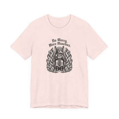 Plague Doctor Throne in Flames Tee