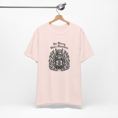 Plague Doctor Throne in Flames Tee