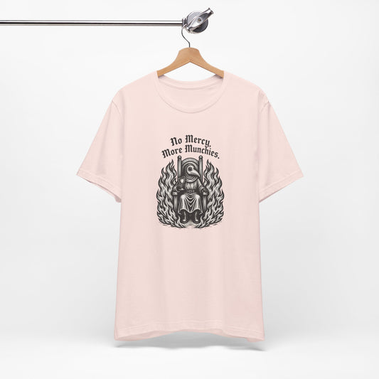 Plague Doctor Throne in Flames Tee