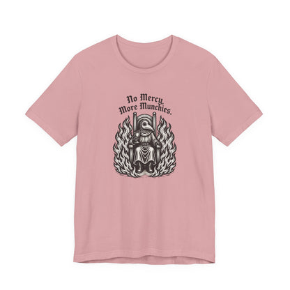 Plague Doctor Throne in Flames Tee