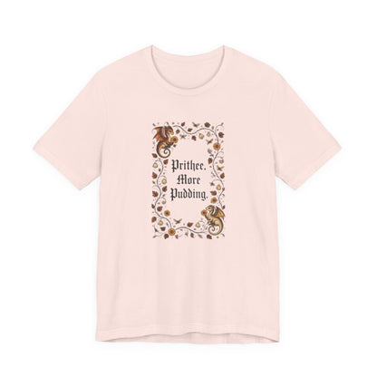 Dragon Floral Frame - Medieval Humor T-Shirt
