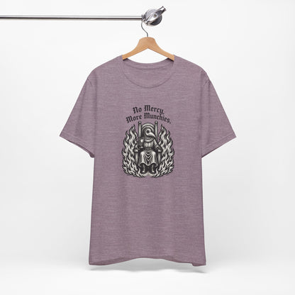 Plague Doctor Throne in Flames Tee