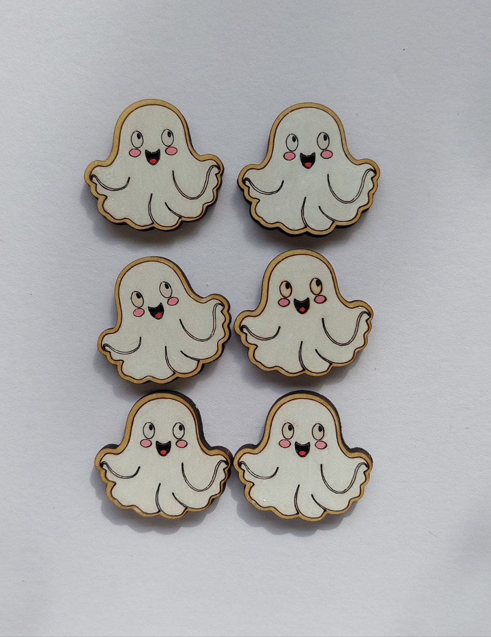 Cute Ghost Magnets - Set if 6