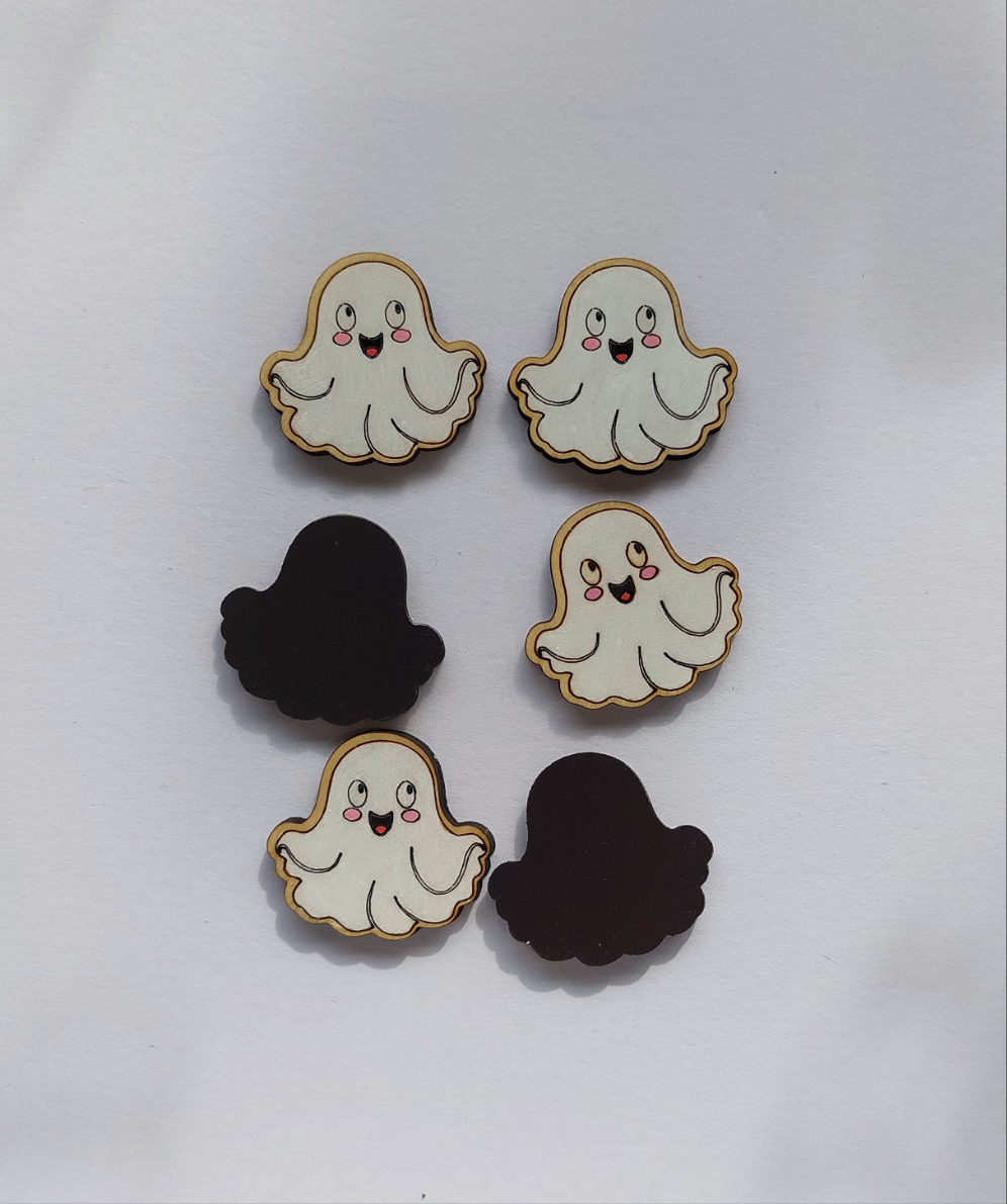 Cute Ghost Magnets - Set if 6