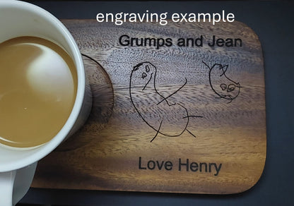 Tea/coffee Biscuit Board