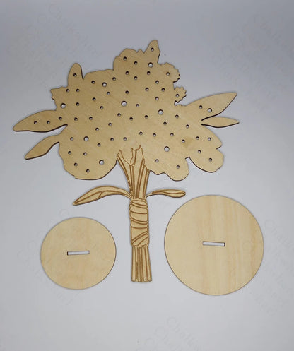 Wooden Flower Collector