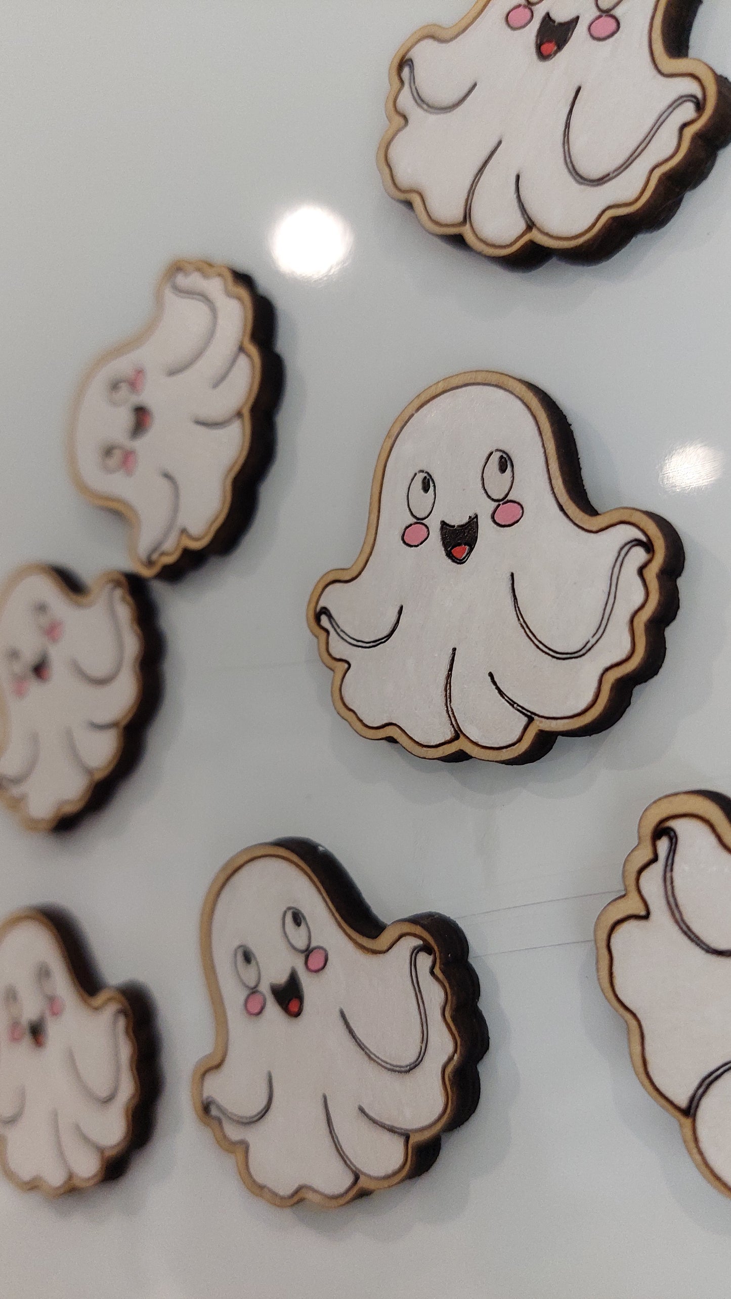 Cute Ghost Magnets - Set if 6