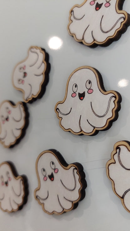 Cute Ghost Magnets - Set if 6