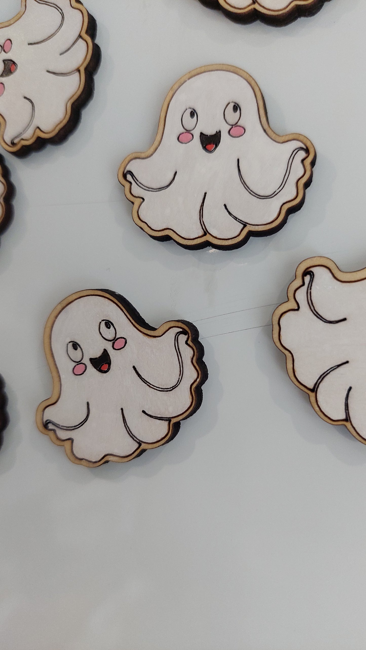 Cute Ghost Magnets - Set if 6