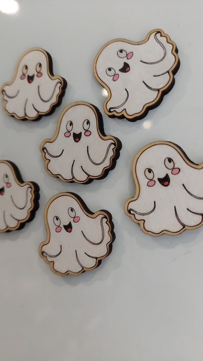 Cute Ghost Magnets - Set if 6