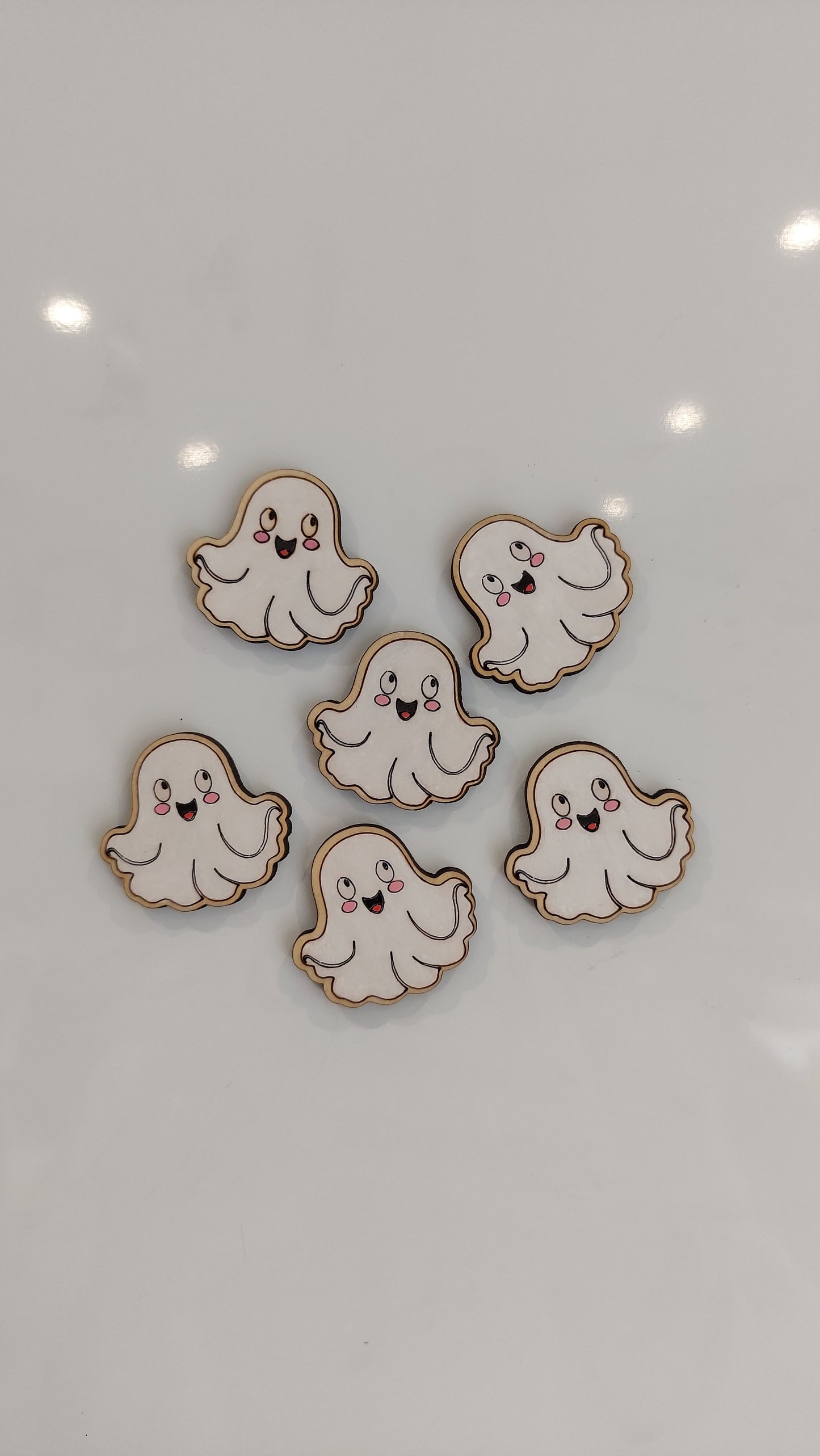 Cute Ghost Magnets - Set if 6