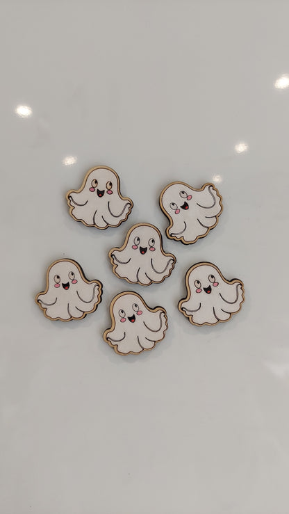 Cute Ghost Magnets - Set if 6