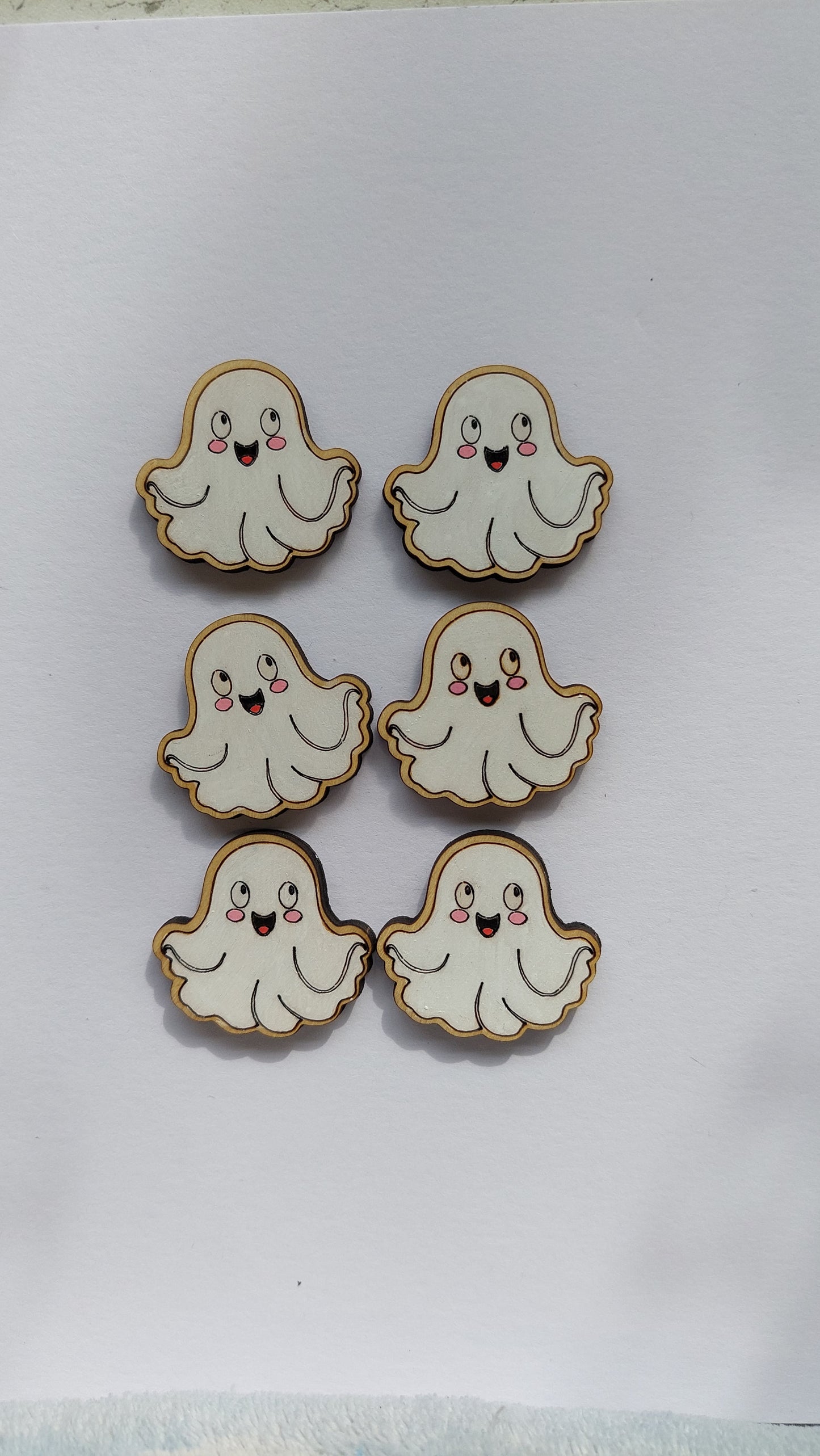 Cute Ghost Magnets - Set if 6
