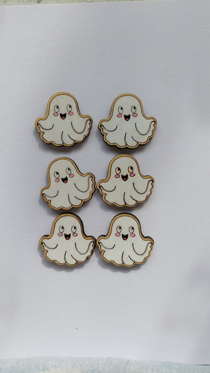 Cute Ghost Magnets - Set if 6